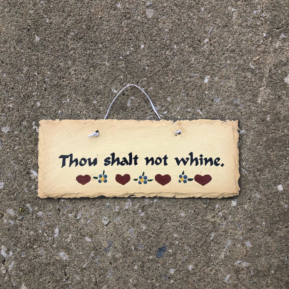 Plain Jane Slate Sign